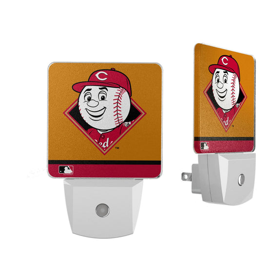 Cincinnati Reds Stripe Night Light 2-Pack - 757 Sports Collectibles