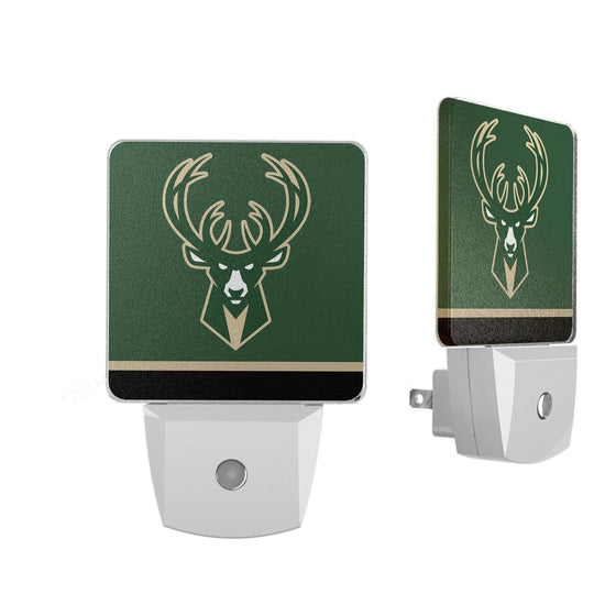 Milwaukee Bucks Stripe Night Light 2-Pack-0