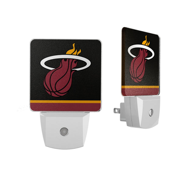 Miami Heat Stripe Night Light 2-Pack-0