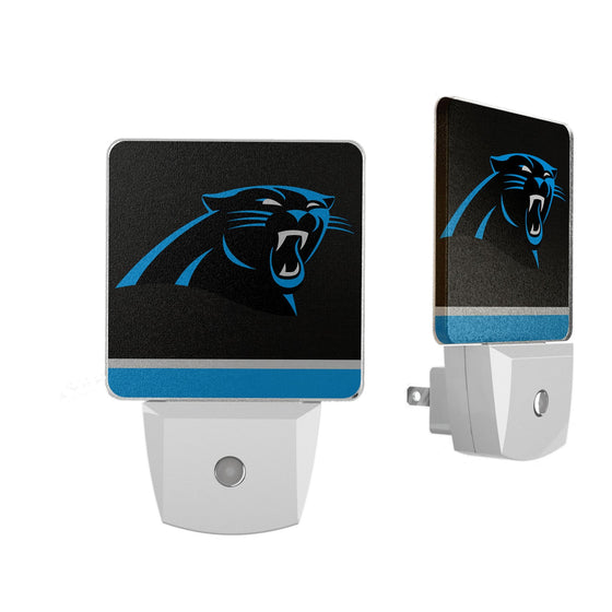 Carolina Panthers Stripe Night Light 2-Pack - 757 Sports Collectibles