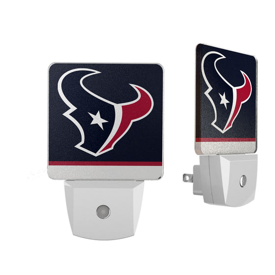 Houston Texans Stripe Night Light 2-Pack - 757 Sports Collectibles