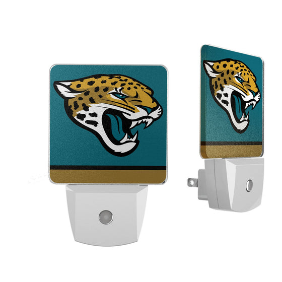 Jacksonville Jaguars Stripe Night Light 2-Pack - 757 Sports Collectibles