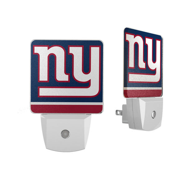 New York Giants Stripe Night Light 2-Pack - 757 Sports Collectibles