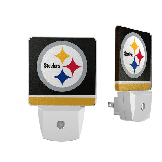 Pittsburgh Steelers Stripe Night Light 2-Pack - 757 Sports Collectibles