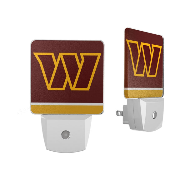 Washington Commanders Stripe Night Light 2-Pack - 757 Sports Collectibles