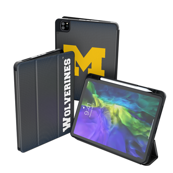 Michigan Wolverines Linen Tablet Case-0