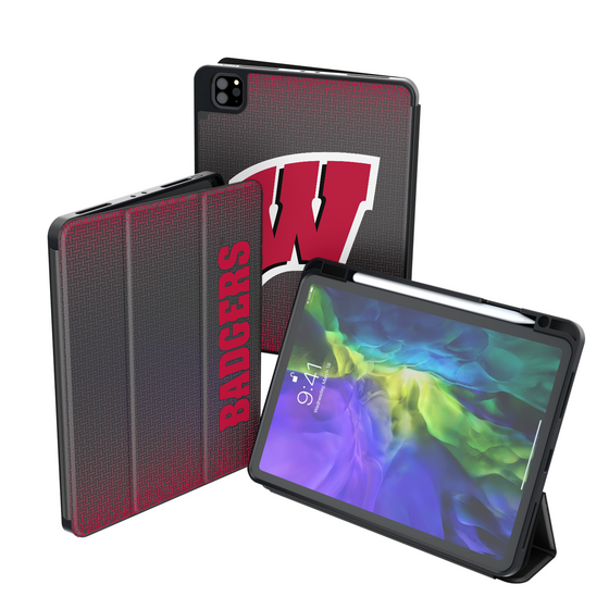 Wisconsin Badgers Linen Tablet Case-0