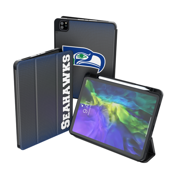 Seattle Seahawks Historic Collection Linen Tablet Case-0