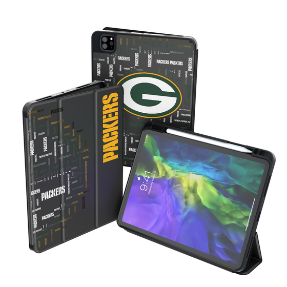 Green Bay Packers Quadtile Tablet Case-0