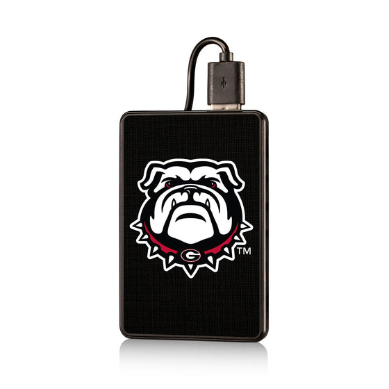 Georgia Bulldogs Solid 2200mAh Credit Card Powerbank-0