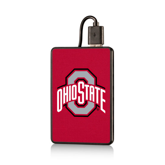 Ohio State Buckeyes Solid 2200mAh Credit Card Powerbank-0