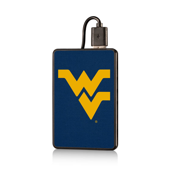 West Virginia Mountaineers Solid 2200mAh Credit Card Powerbank-0