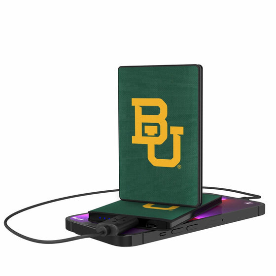 Baylor Bears Solid 2500mAh Credit Card Powerbank-0