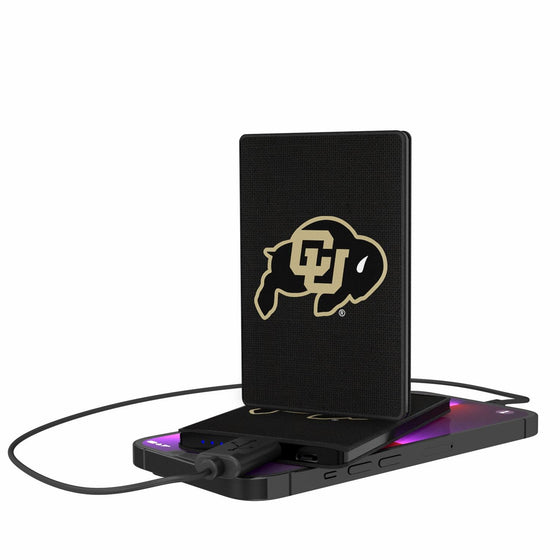 Colorado Buffaloes Solid 2500mAh Credit Card Powerbank-0