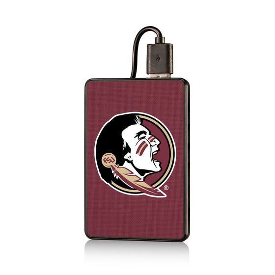 Florida State Seminoles Solid 2200mAh Credit Card Powerbank-0