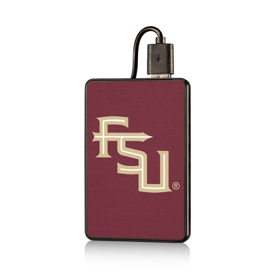 Florida State Seminoles Solid 2200mAh Credit Card Powerbank-0