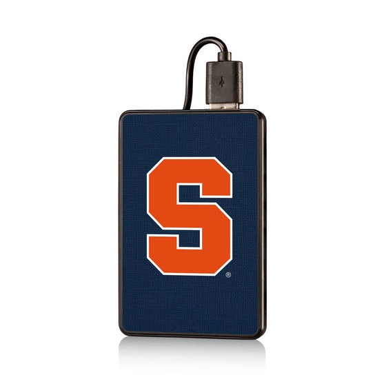 Syracuse Orange Solid 2200mAh Credit Card Powerbank-0