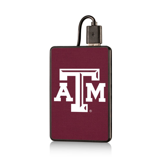 Texas A&M Aggies Solid 2500mAh Credit Card Powerbank-0