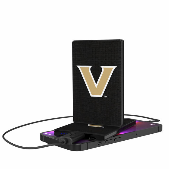 Vanderbilt Commodores Solid 2500mAh Credit Card Powerbank-0