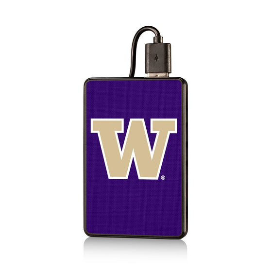 Washington Huskies Solid 2200mAh Credit Card Powerbank-0