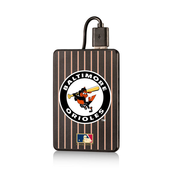 Baltimore Orioles 1966-1969 - Cooperstown Collection Pinstripe 2200mAh Credit Card Powerbank - 757 Sports Collectibles