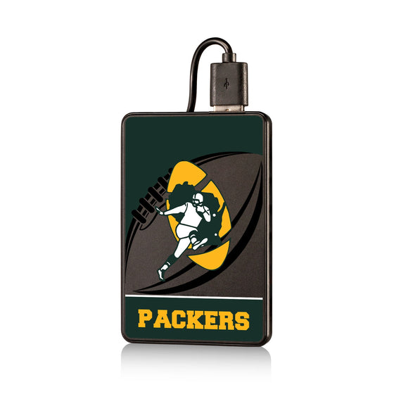 Green Bay Packers Historic Collection Passtime 2500mAh Credit Card Powerbank - 757 Sports Collectibles