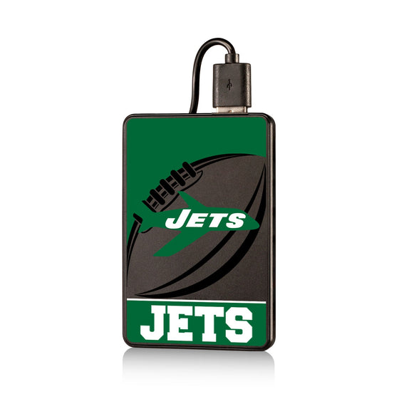 New York Jets 1963 Historic Collection Passtime 2500mAh Credit Card Powerbank - 757 Sports Collectibles