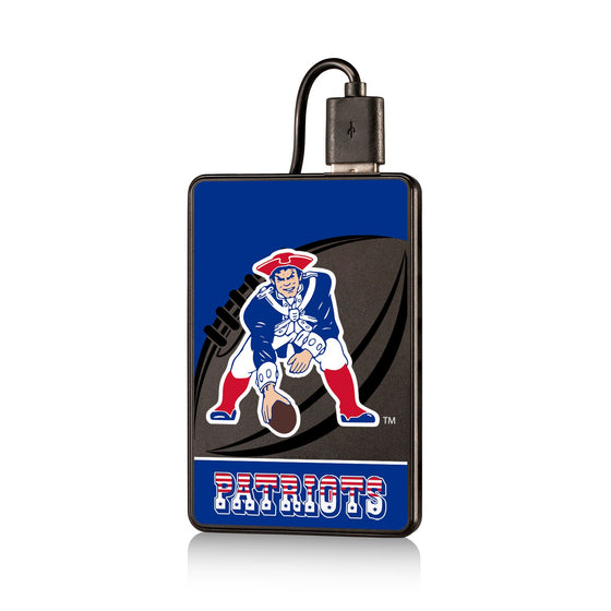 New England Patriots Passtime 2500mAh Credit Card Powerbank - 757 Sports Collectibles