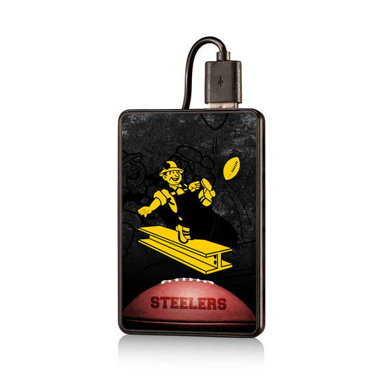 Pittsburgh Steelers 1961 Historic Collection Legendary 2500mAh Credit Card Powerbank - 757 Sports Collectibles