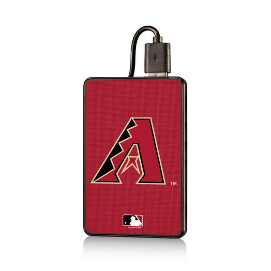 Arizona Diamondbacks D-Backs Solid 2200mAh Credit Card Powerbank - 757 Sports Collectibles