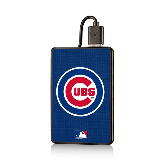 Chicago Cubs Cubs Solid 2200mAh Credit Card Powerbank - 757 Sports Collectibles