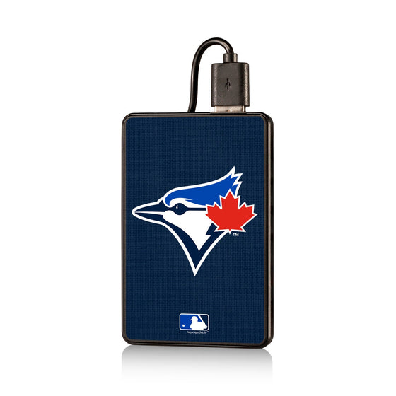 Toronto Blue Jays Solid 2200mAh Credit Card Powerbank - 757 Sports Collectibles