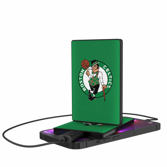 Boston Celtics Solid 2500mAh Credit Card Powerbank-0
