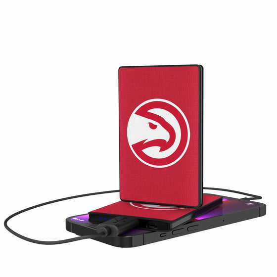 Atlanta Hawks Solid 2500mAh Credit Card Powerbank-0