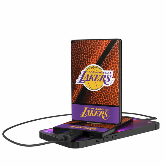 Los Angeles Lakers Basketball 2500mAh Credit Card Powerbank-0