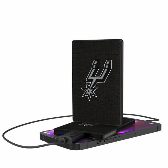 San Antonio Spurs Solid 2500mAh Credit Card Powerbank-0