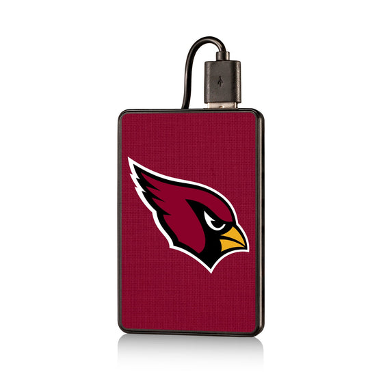 Arizona Cardinals Solid 2200mAh Credit Card Powerbank - 757 Sports Collectibles