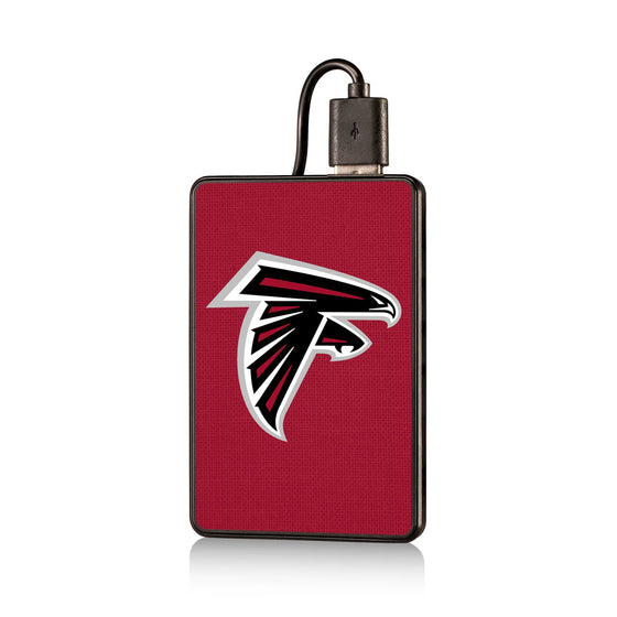 Atlanta Falcons Solid 2200mAh Credit Card Powerbank - 757 Sports Collectibles