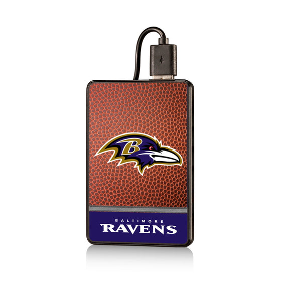 Baltimore Ravens Football Wordmark 2200mAh Credit Card Powerbank - 757 Sports Collectibles