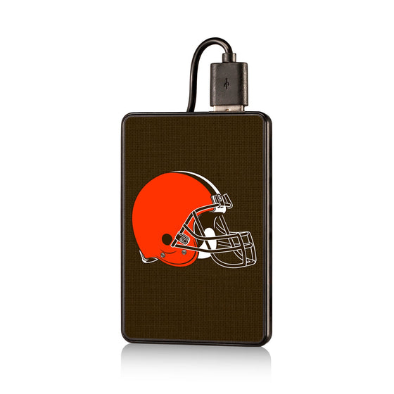 Cleveland Browns Solid 2200mAh Credit Card Powerbank - 757 Sports Collectibles