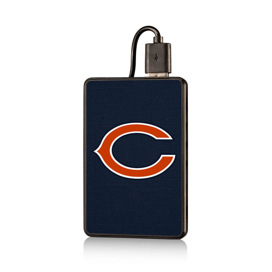 Chicago Bears Solid 2200mAh Credit Card Powerbank - 757 Sports Collectibles