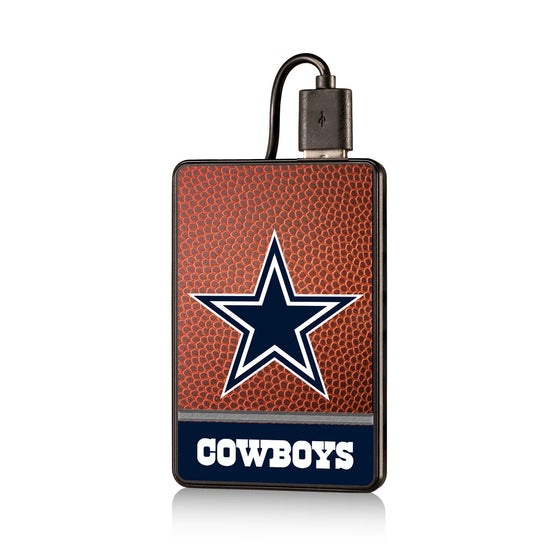Dallas Cowboys Football Wordmark 2200mAh Credit Card Powerbank - 757 Sports Collectibles