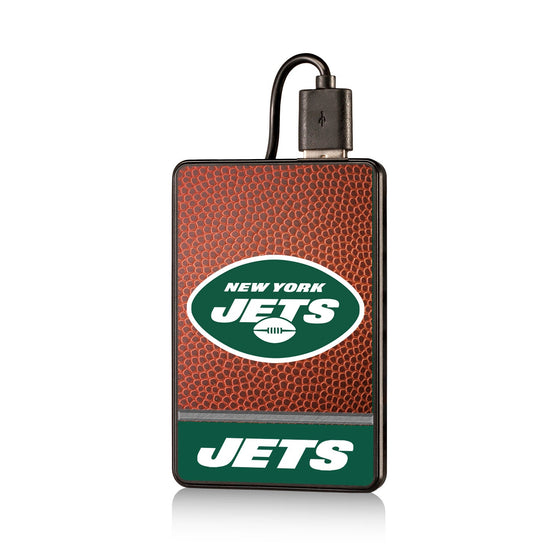 New York Jets Football Wordmark 2200mAh Credit Card Powerbank - 757 Sports Collectibles