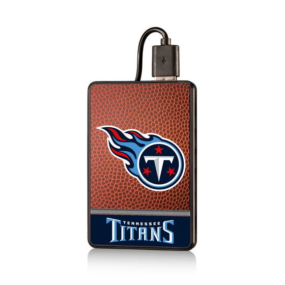 Tennessee Titans Football Wordmark 2200mAh Credit Card Powerbank - 757 Sports Collectibles