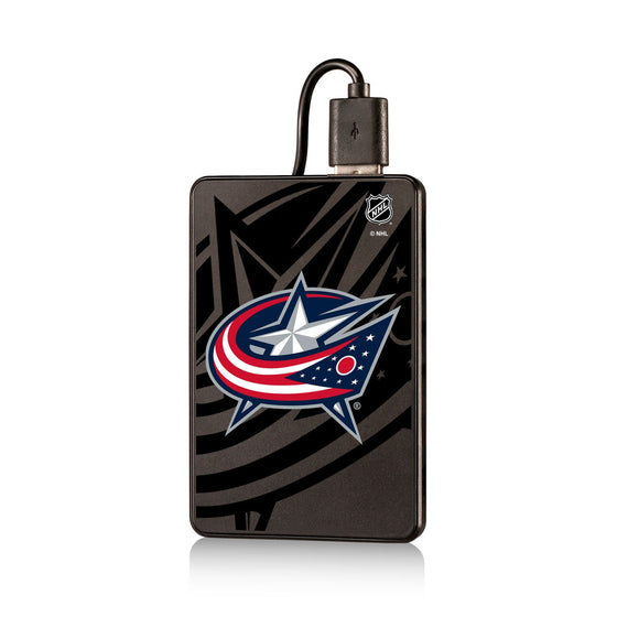 Columbus Blue Jackets Tilt 2500mAh Credit Card Powerbank-0