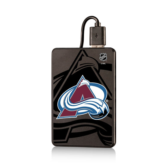 Colorado Avalanche Tilt 2500mAh Credit Card Powerbank-0