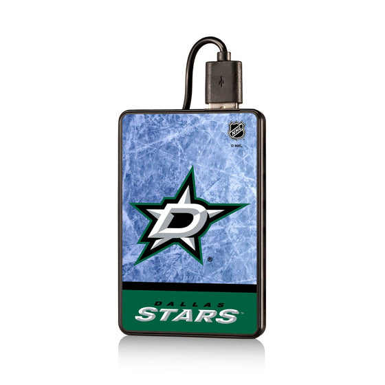 Dallas Stars Ice Wordmark 2500mAh Credit Card Powerbank-0