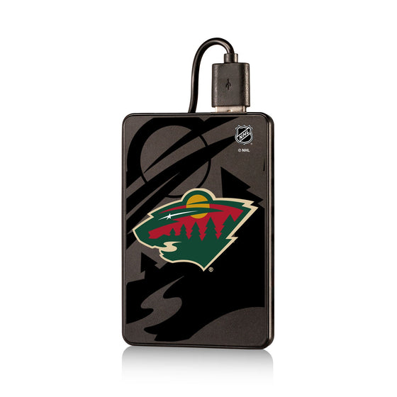 Minnesota Wild Tilt 2500mAh Credit Card Powerbank-0