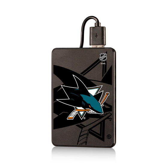 San Jose Sharks Tilt 2500mAh Credit Card Powerbank-0