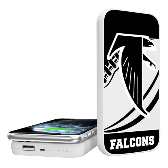 Atlanta Falcons Classic  Passtime 5000mAh Portable Wireless Charger - 757 Sports Collectibles